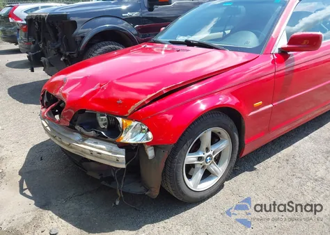 2002 BMW 325Ci from USA, damaged, VIN WBABS33472JY59504